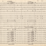 Manuscris - Psalm 97 pentru cor mixt, solişti şi orchestră (1937), pag. 16