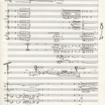 Manuscris - Concert pentru oboi şi orchestră de coarde (1989), pag. 1