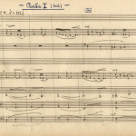 Manuscris - Cvartet de coarde (1936), pag. 25